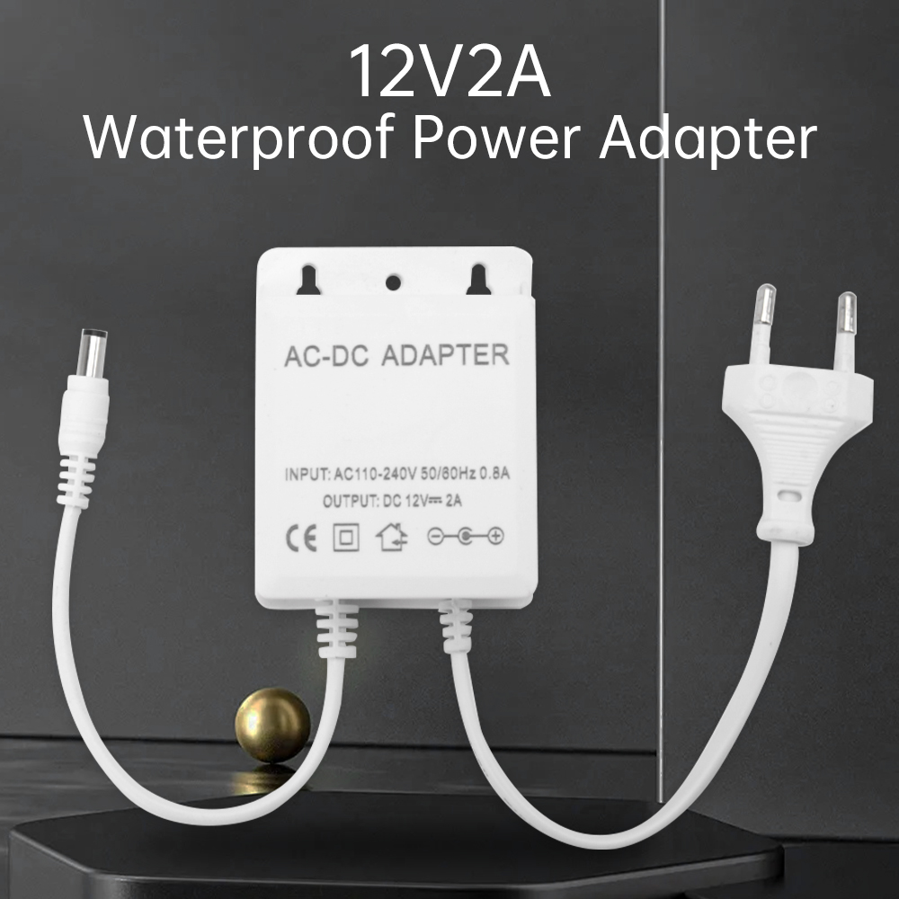 Outdoor Power Plug - DC12V 2A адаптер европейского стандарта безопасности