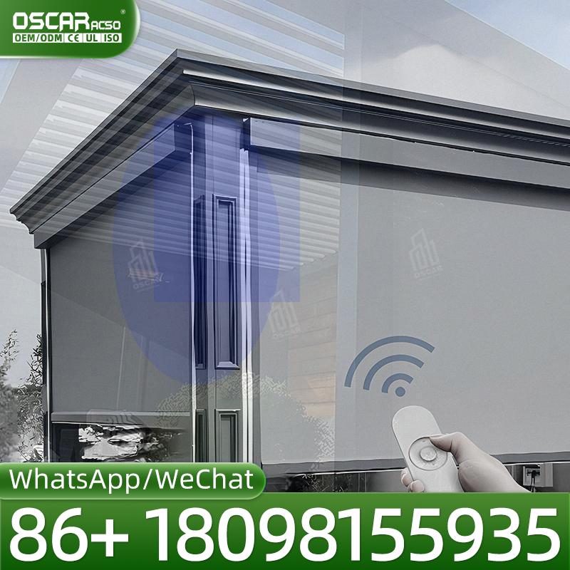 Outdoor Power Roller Shades - Наружная система управления электрическими шторами и