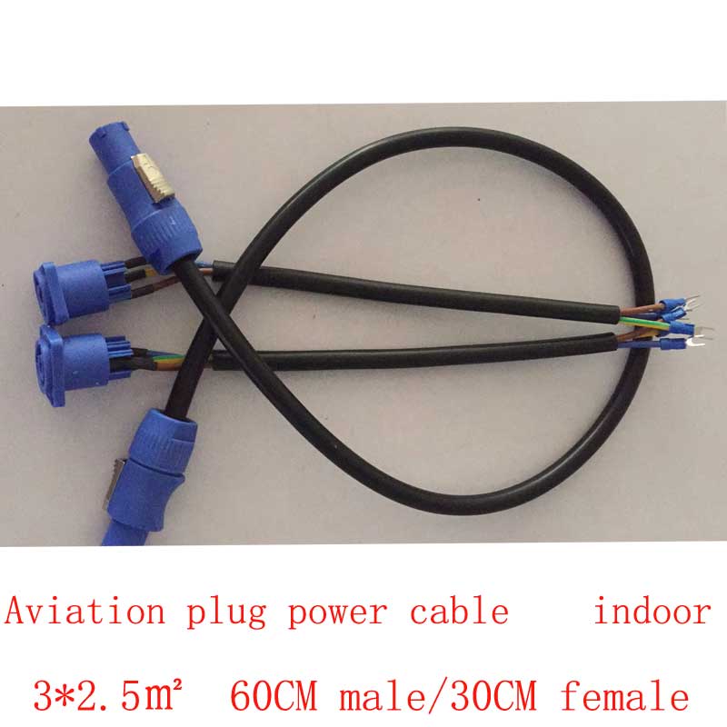Outdoor Power Plug - Кабель питания авиационной вилки 3X2,5 квадратный
