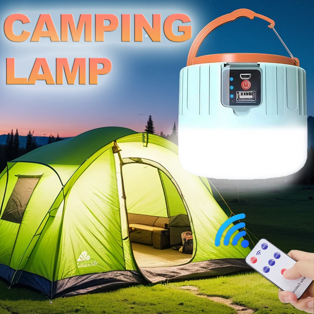 Outdoor Power Bank - Солнечный фонарь для кемпинга, перезаряжаемый светодиодный
