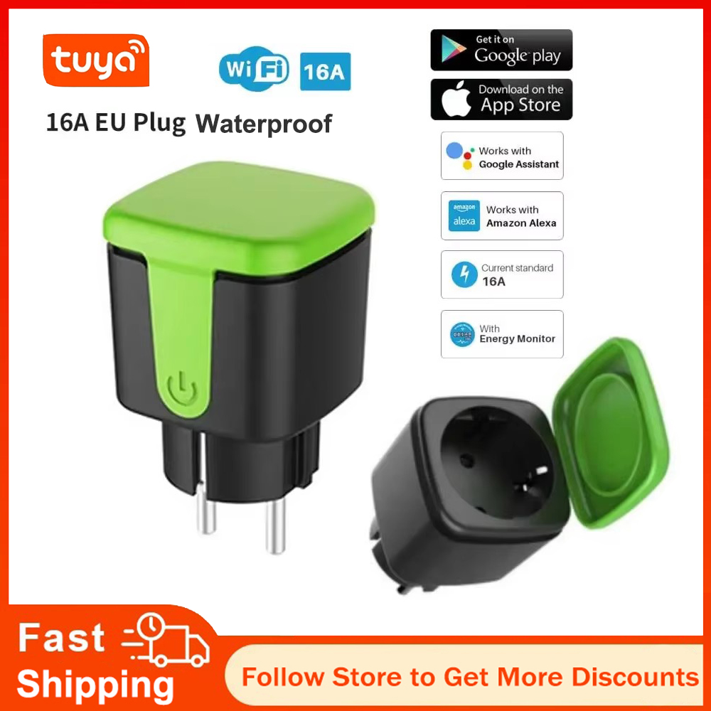 Outdoor Power Plug - Умная водонепроницаемая розетка Tuya EU 16A