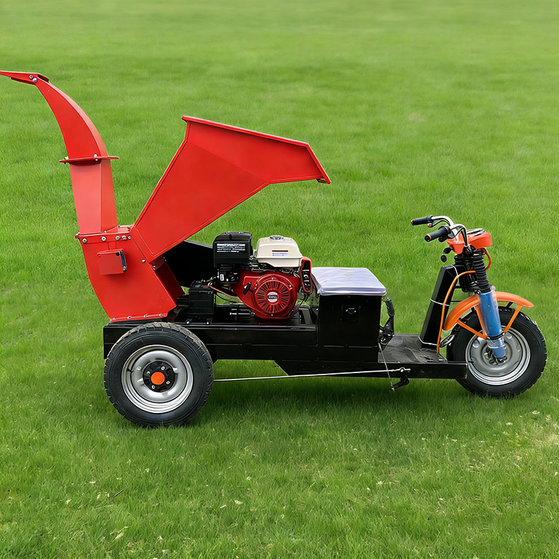 Garden Shredder Chipper - Трехколесный измельчитель древесных веток, мобильная версия