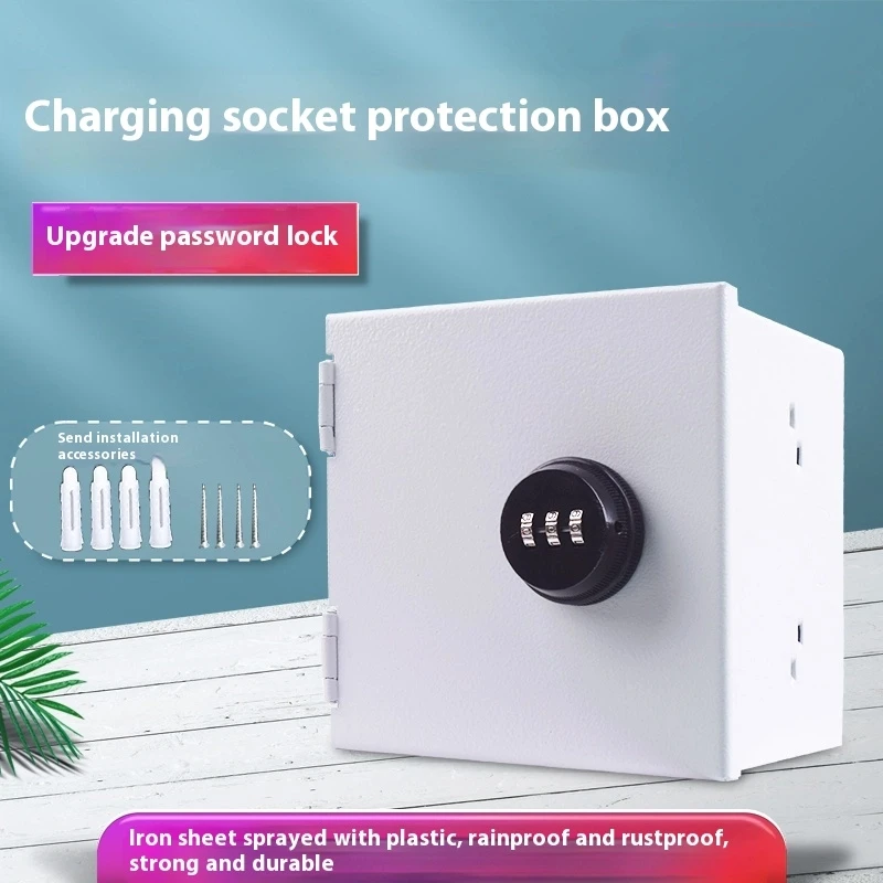 Outdoor Power Socket With Lock - Уличный электрический водонепроницаемый бокс с 86