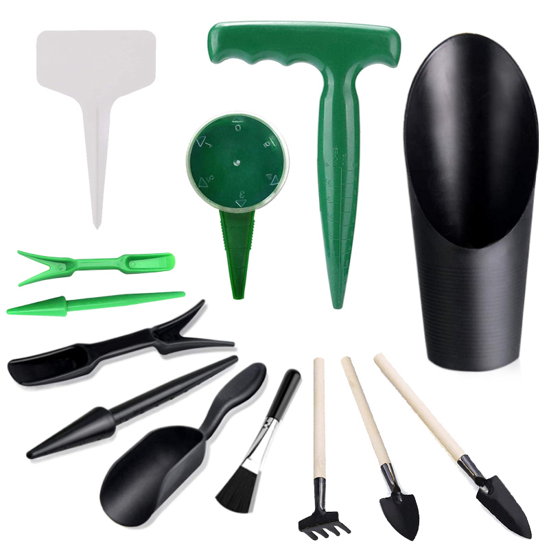 Garden Tiller Mini - Мини-набор садовых инструментов, этикеточная доска, пластиковые