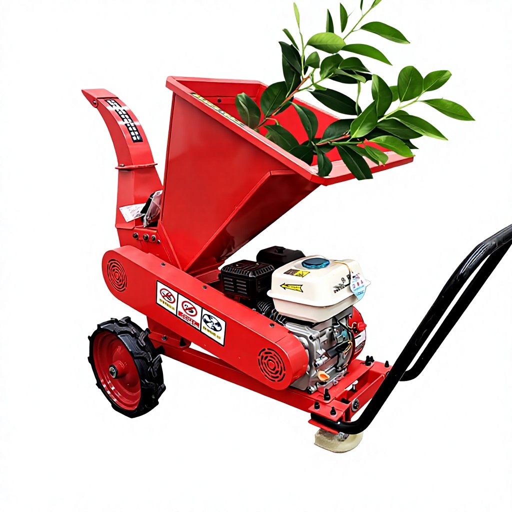 Garden Shredder Chipper - Измельчитель древесины, мульчер с электрическим запуском,
