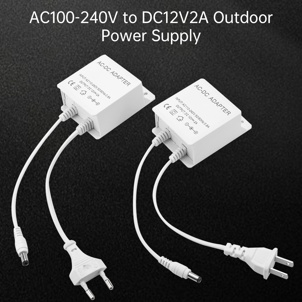 DC12V 2A адаптер европейского  – обзор и цена Outdoor Power Plug