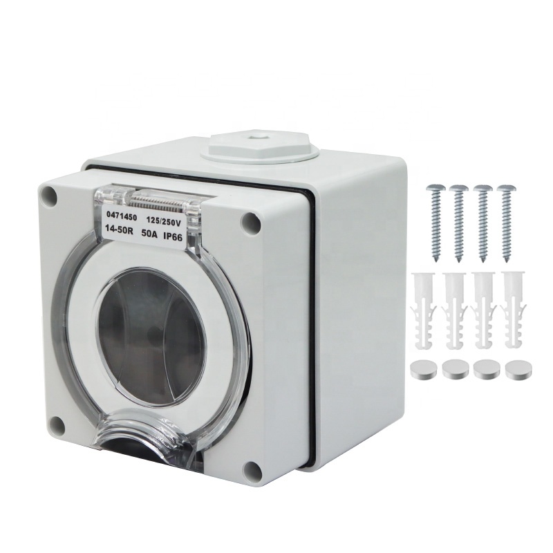 Генератор 50 А, входная коробк – обзор и цена Outdoor Power Inlet Box