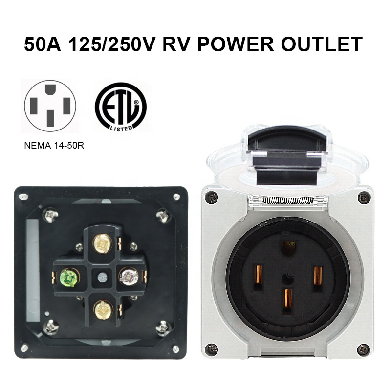Генератор 50 А, входная коробк – обзор и цена Outdoor Power Inlet Box