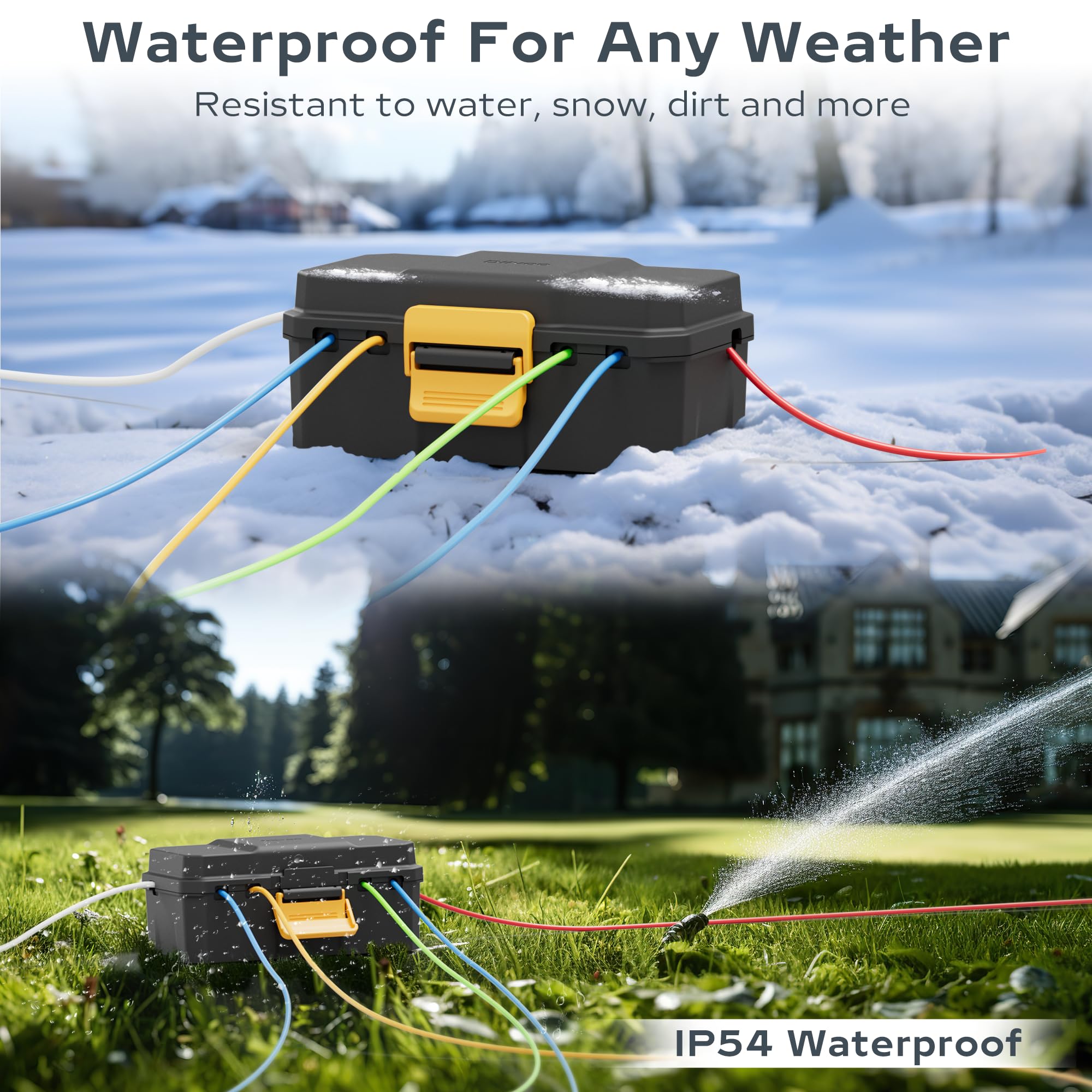 Diivoo уличная водонепроницаем – обзор и цена Outdoor Power Inlet Box