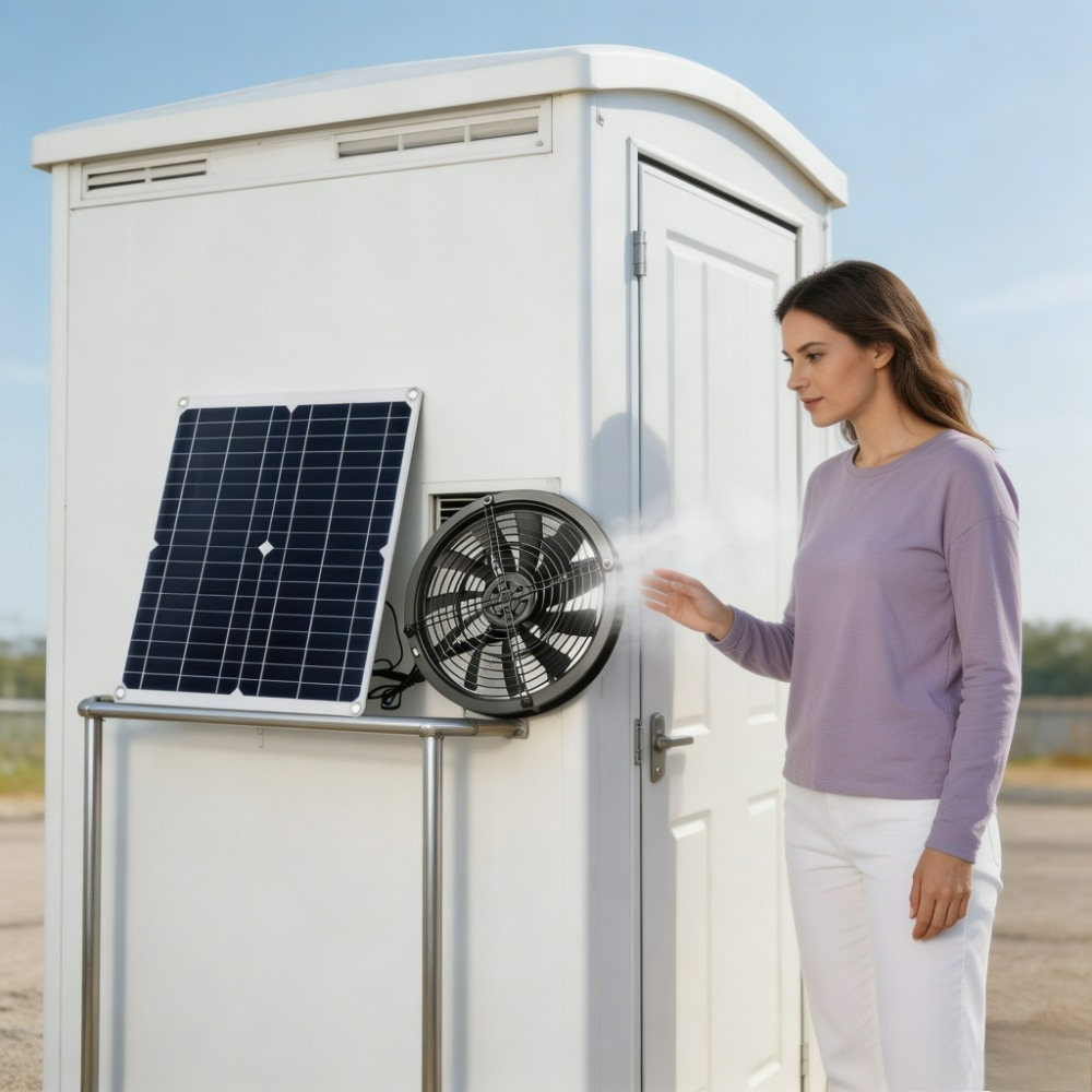 Солнечный вытяжной вентилятор  – обзор и цена Outdoor Power Vent