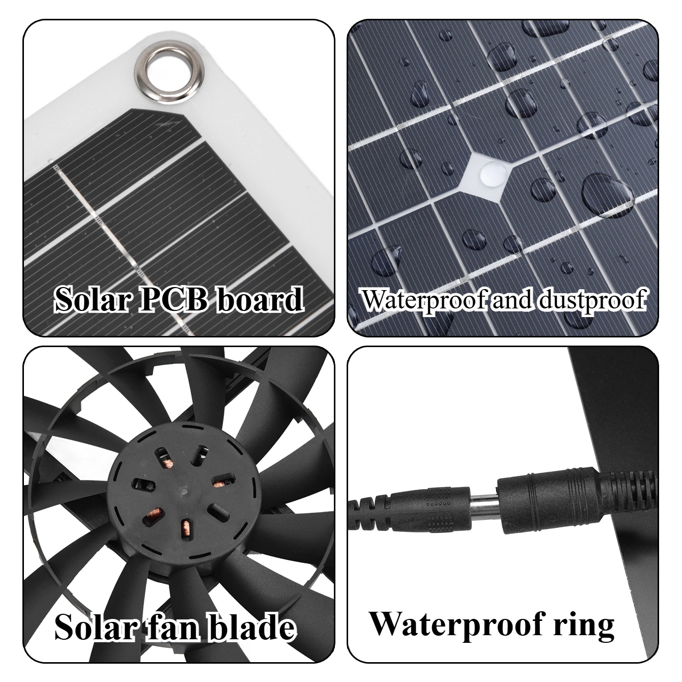Солнечный вытяжной вентилятор  – обзор и цена Outdoor Power Vent