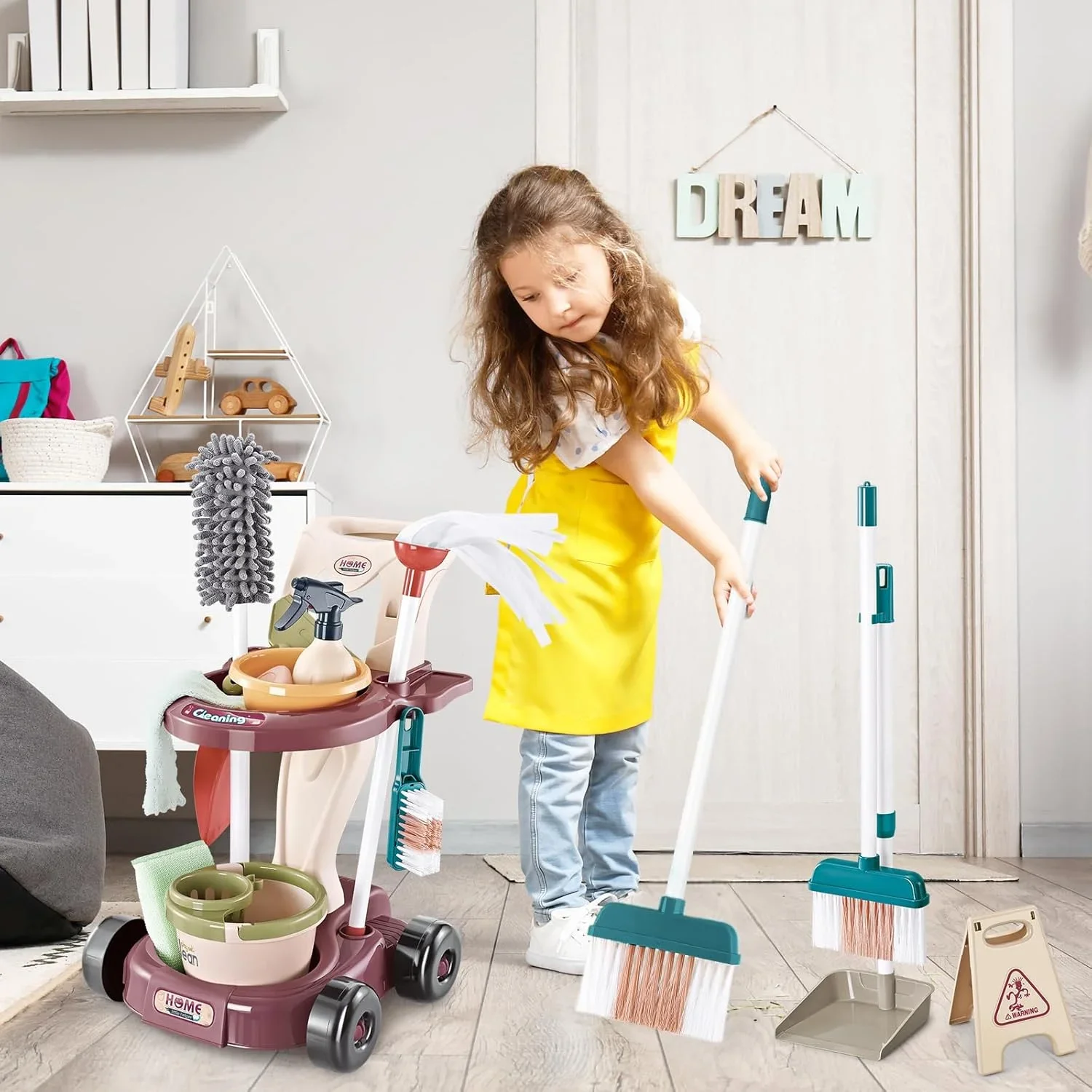 Детский набор игрушек для убор – обзор и цена Outdoor Power Broom