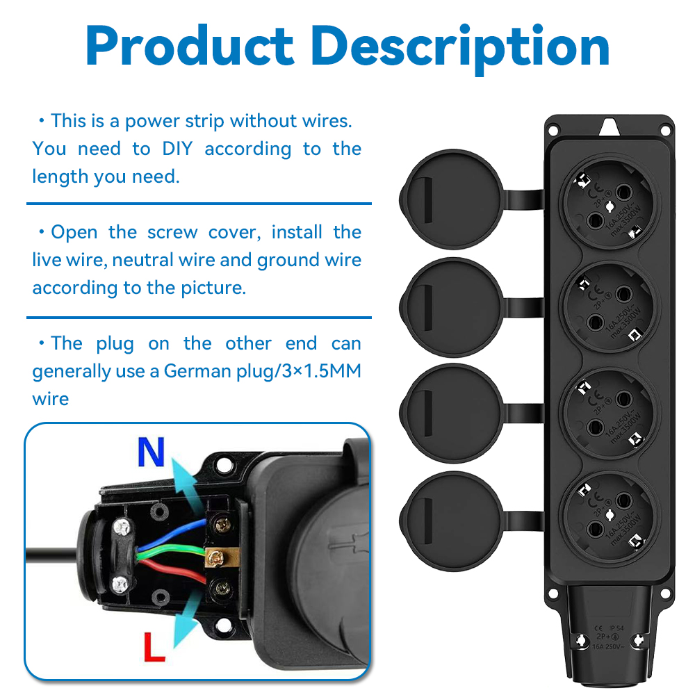 Водонепроницаемый уличный удли – обзор и цена Outdoor Power Inlet Box