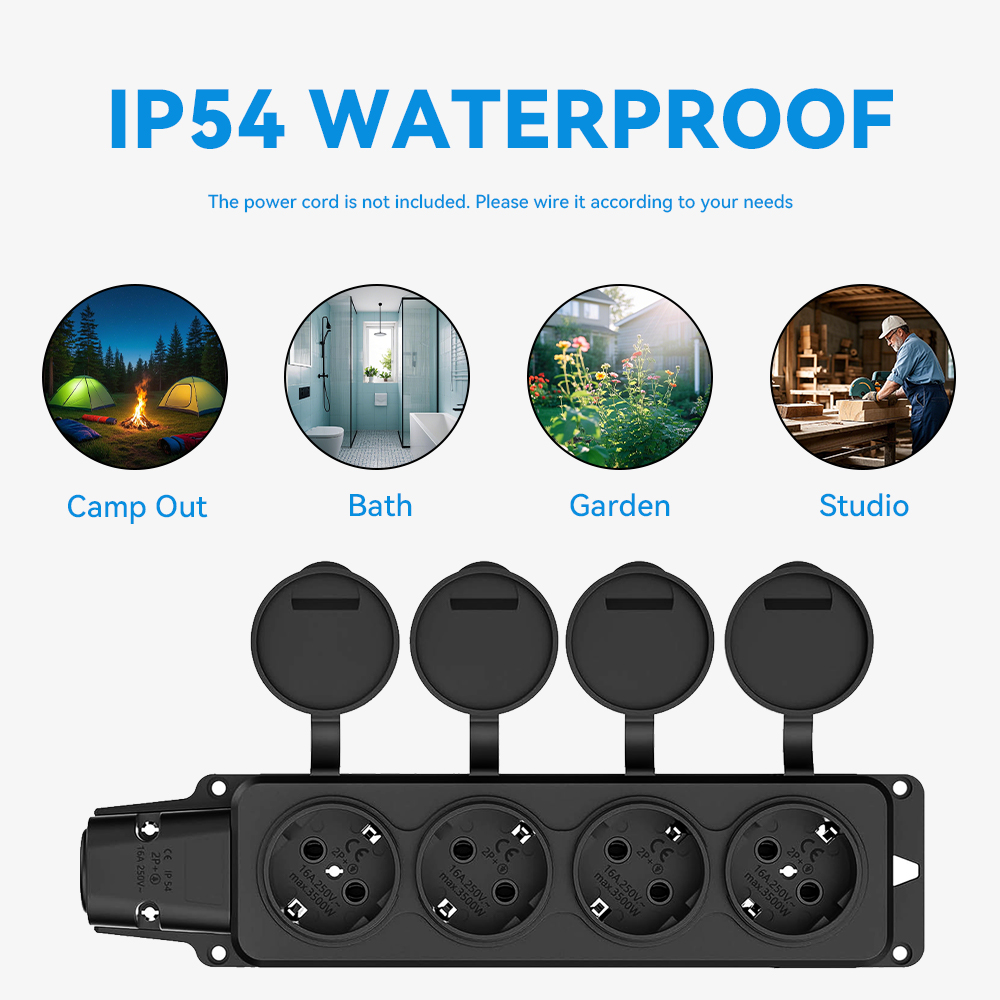Водонепроницаемый уличный удли – обзор и цена Outdoor Power Inlet Box