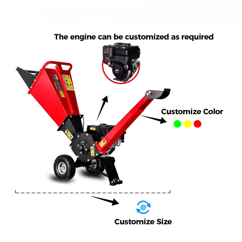 Измельчитель древесины/шредер  – обзор и цена Garden Shredder Chipper