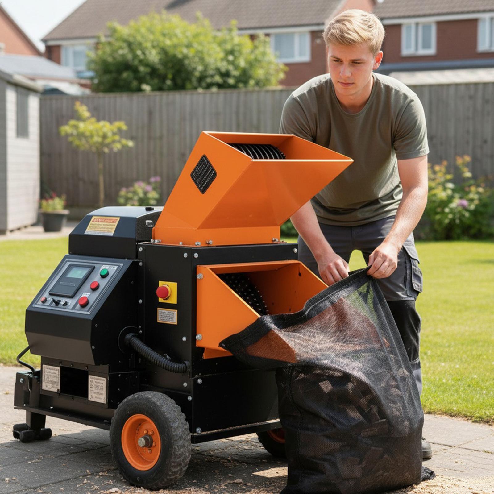 Сумка для сбора измельчителя д – обзор и цена Garden Shredder Chipper