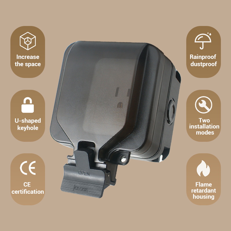 Настенная водонепроницаемая ро – обзор и цена Outdoor Power Inlet Box