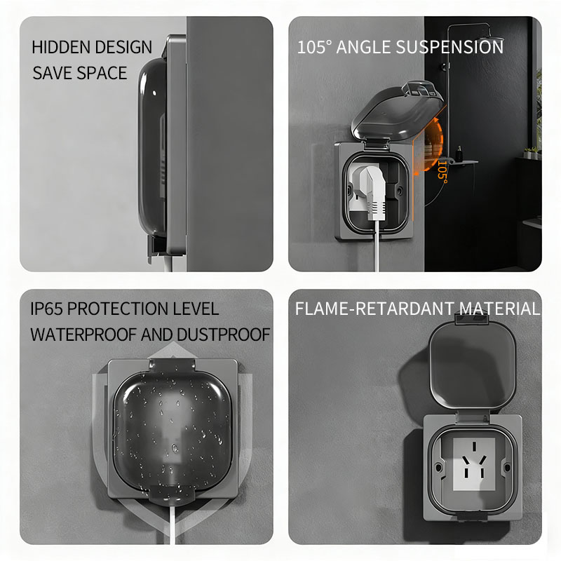 Водонепроницаемая уличная розе – обзор и цена Outdoor Power Inlet Box