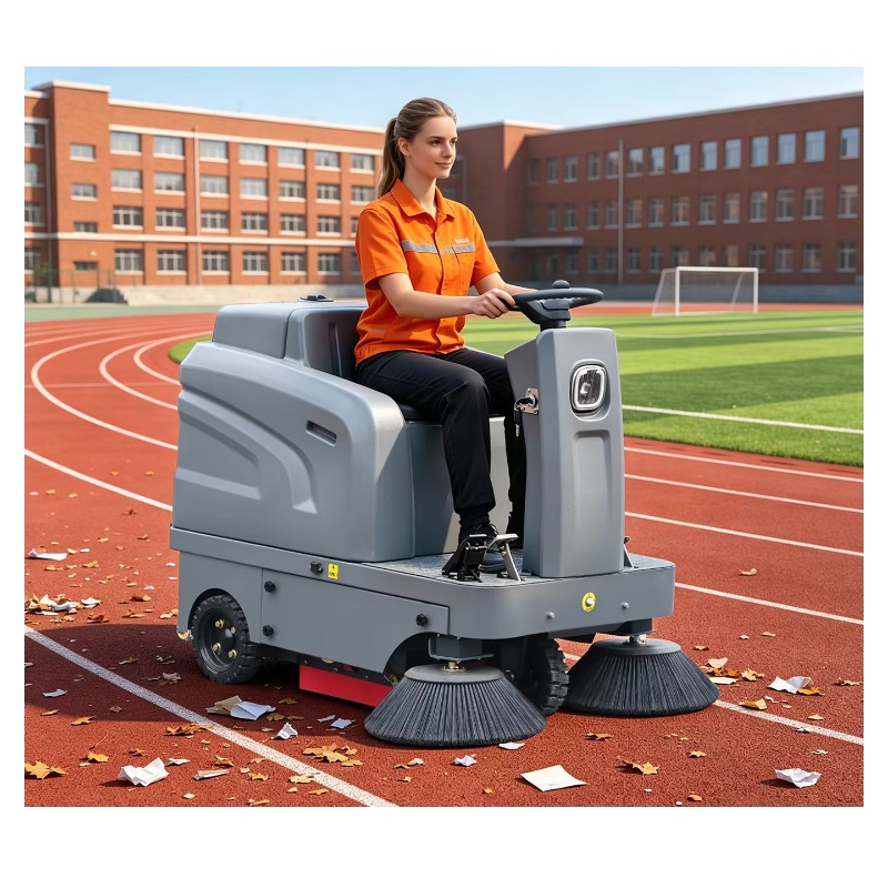 Электрическая уличная подметал – обзор и цена Outdoor Power Broom