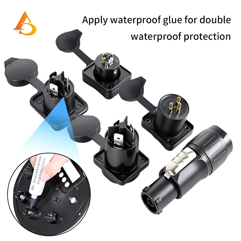 10 шт. водонепроницаемых разъе – обзор и цена Outdoor Power Socket With Lock