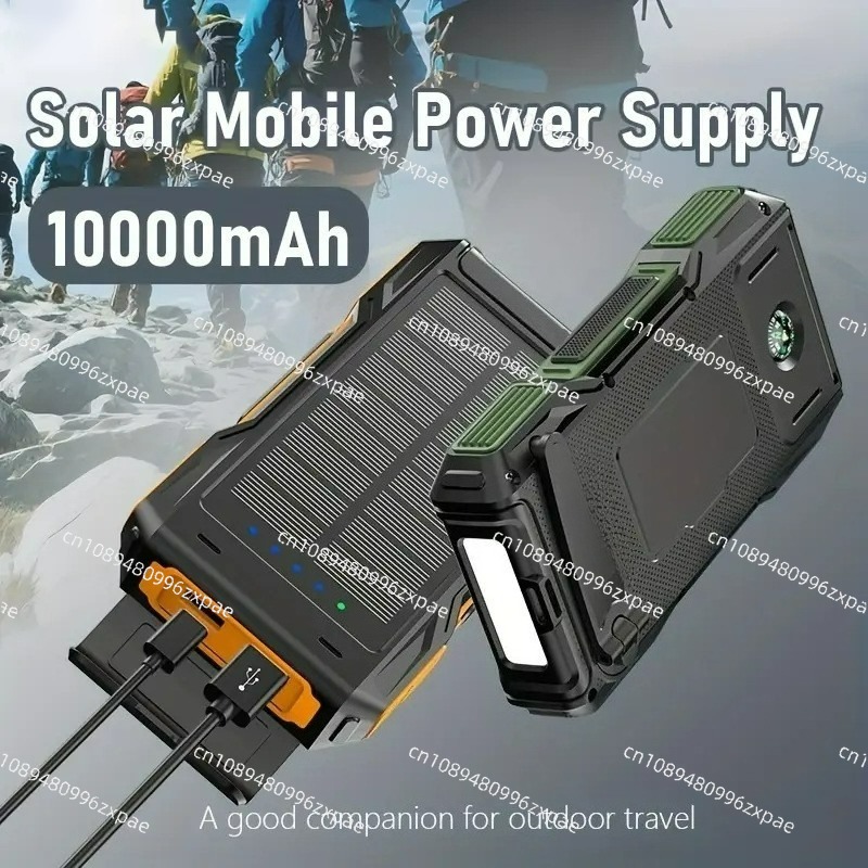 Солнечный пауэрбанк 10000 мАч  – обзор и цена Outdoor Power Bank