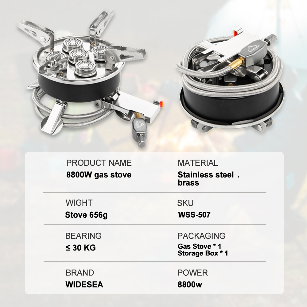 Widesea Кемпинг 5в1 Газовая пл – обзор и цена Outdoor Power Equipment Brands