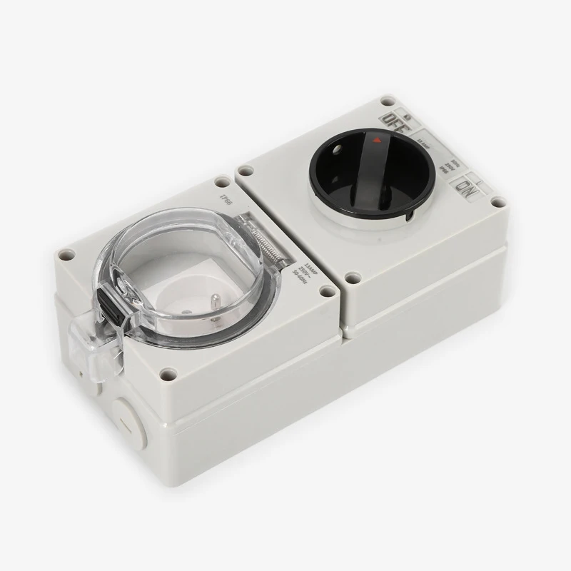 IP66 220 В водонепроницаемая п – обзор и цена Outdoor Power Inlet Box