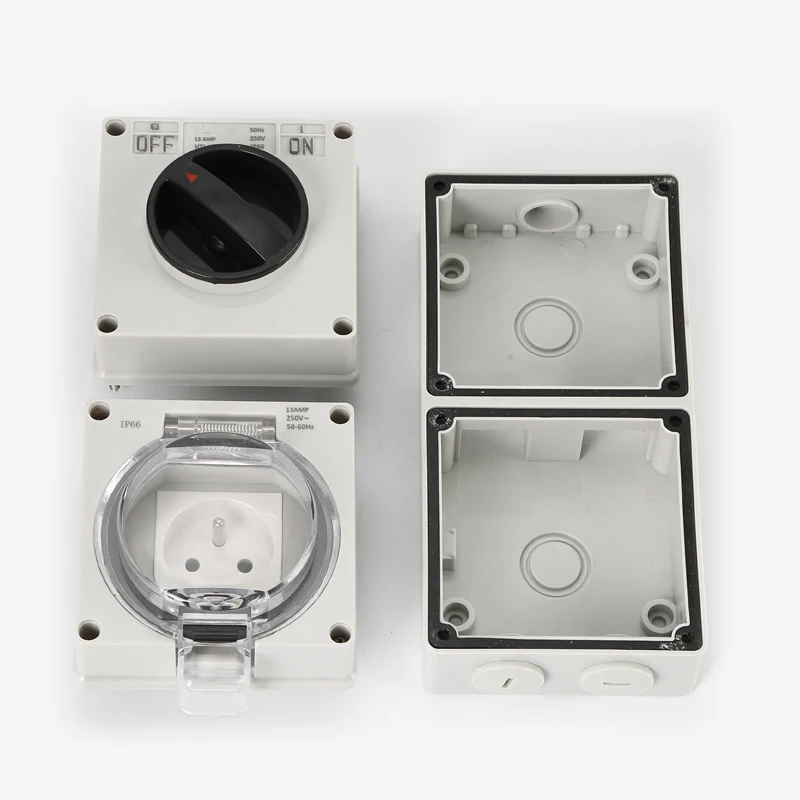 IP66 220 В водонепроницаемая п – обзор и цена Outdoor Power Inlet Box