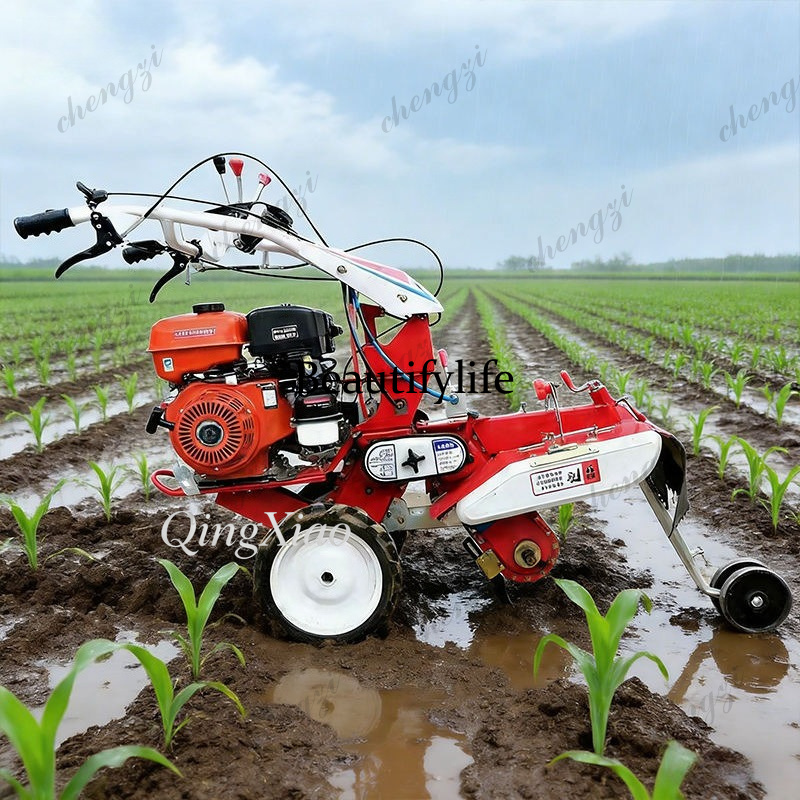 Мини-культиватор M81 4WD с рот – обзор и цена Garden Tiller Mini