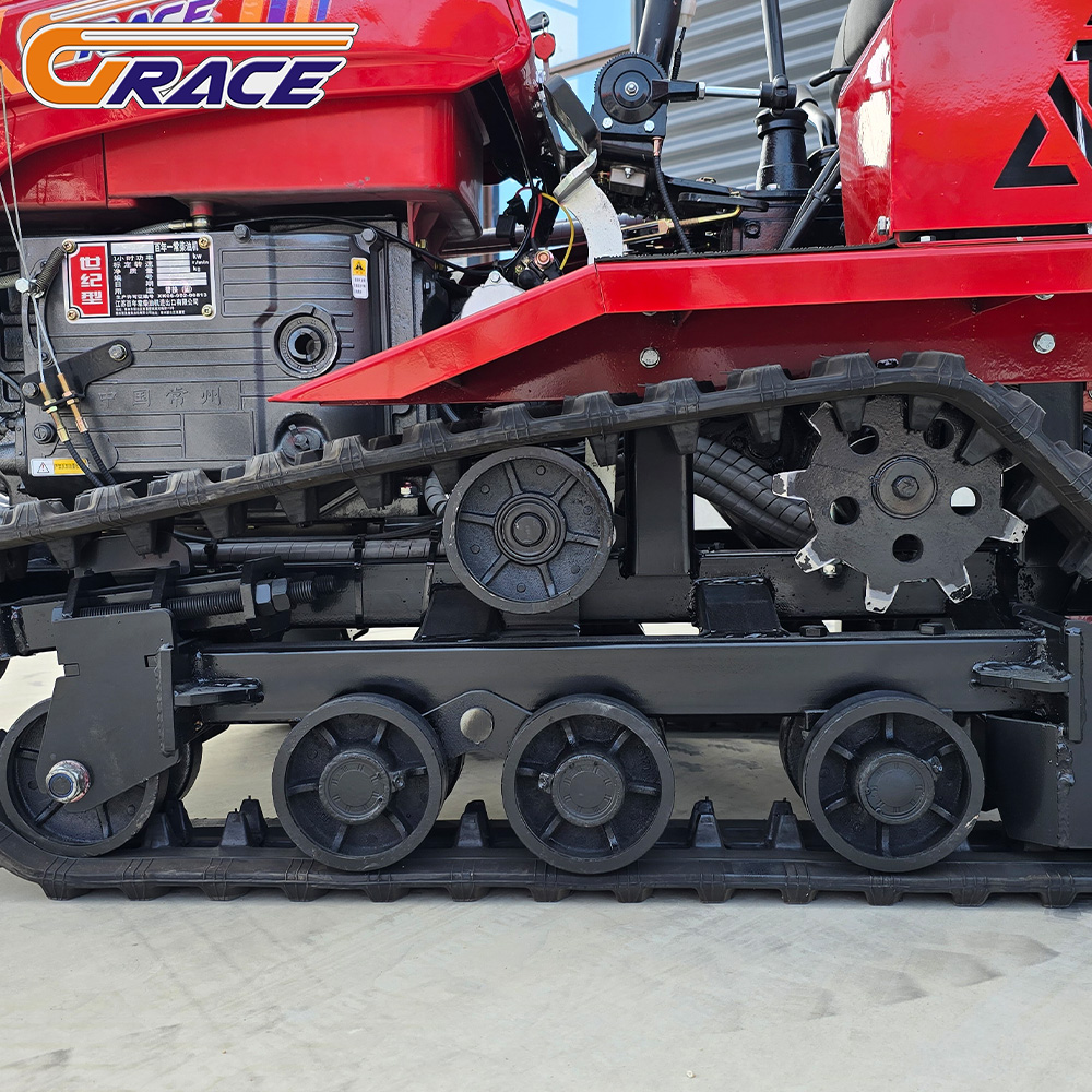 Мини-гусеничный трактор 15 л.с – обзор и цена Garden Tiller Mini