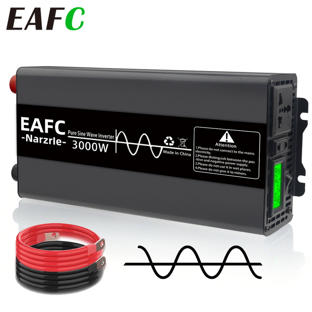 EAFC 3000W Чистая синусоида Ин – обзор и цена Ac Outdoor Power