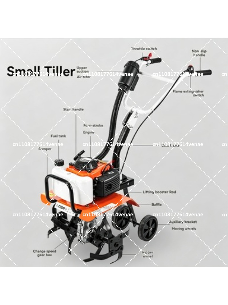 Мини-культиватор для сада, маш – обзор и цена Garden Tiller Mini