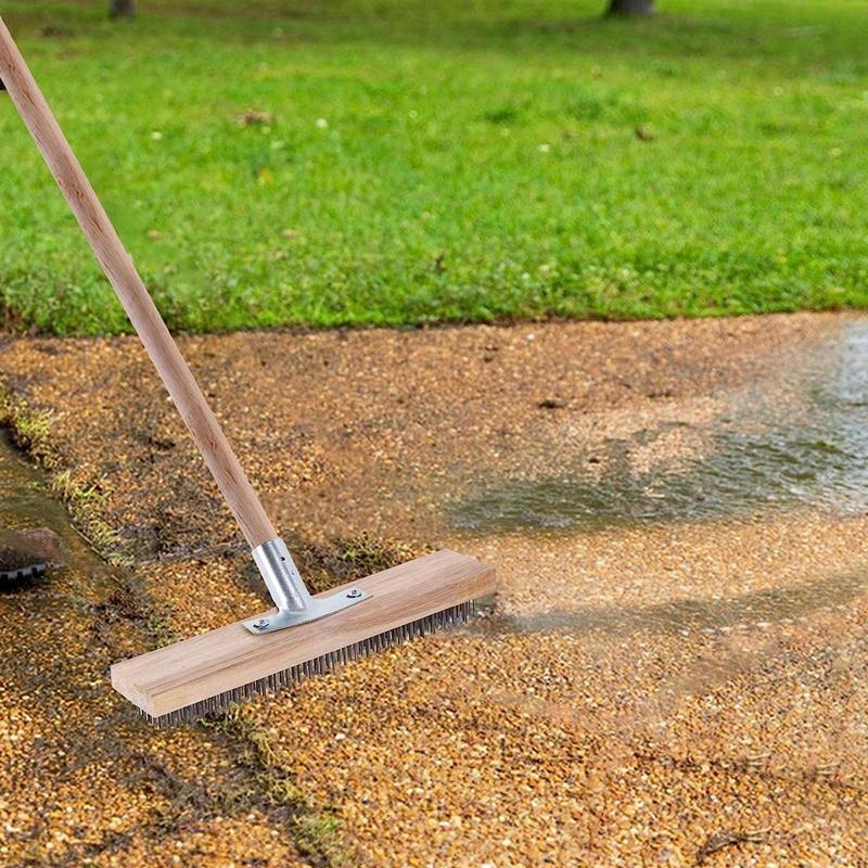 Стальная скраб-щетка, расширен – обзор и цена Outdoor Power Broom