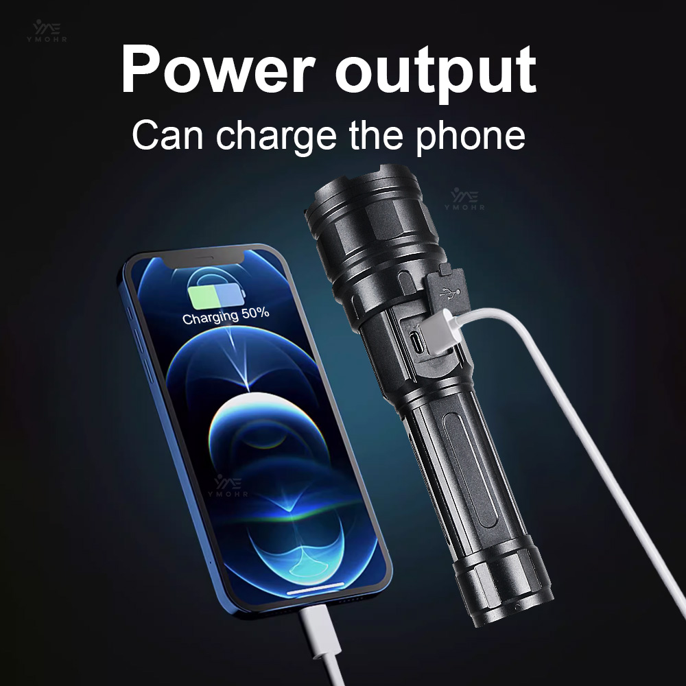 Белый лазерный фонарь высокой  – обзор и цена Outdoor Power Bank